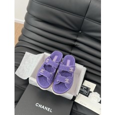 샤넬 울 벨크로 샌들 (해외배송)