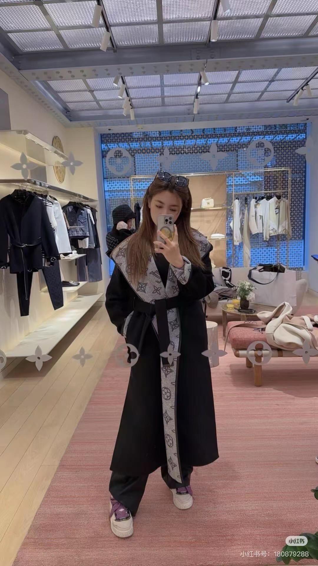 루이비통 캐시미어 코트 (해외배송)