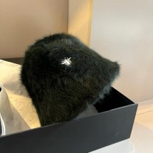 디올 래빗 퍼 버킷햇 (해외배송)