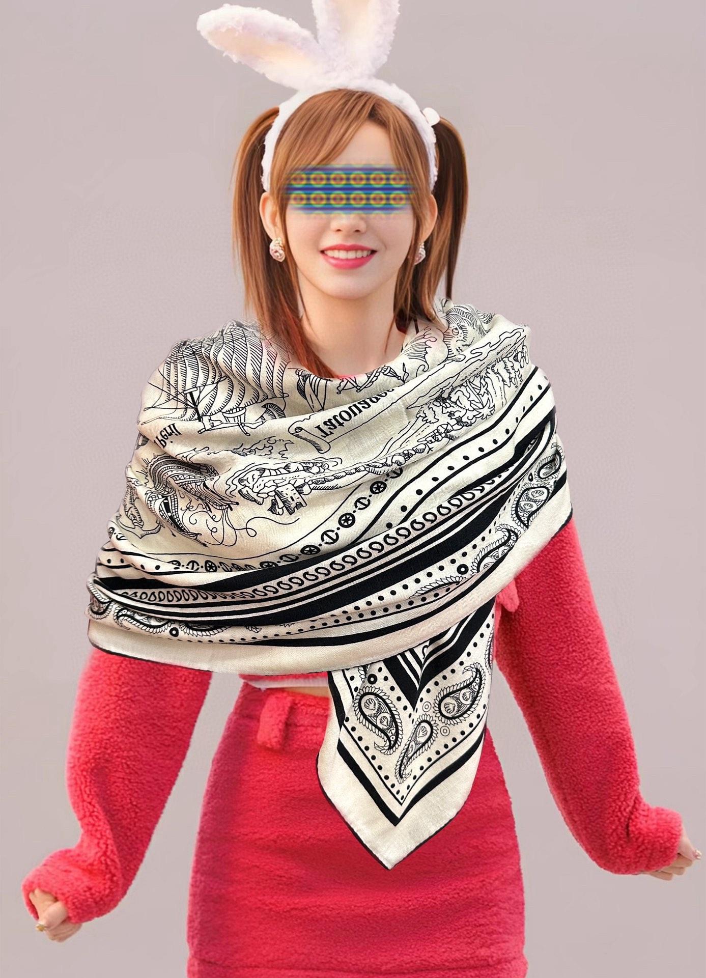 에르메스 캐시미어 스퀘어 스카프 (해외배송)
