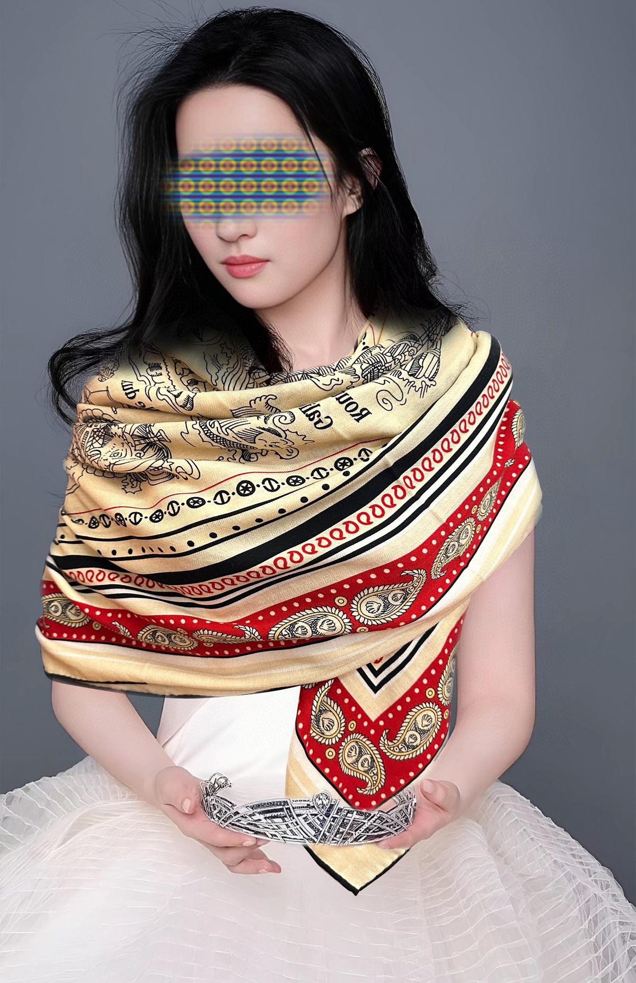 에르메스 캐시미어 스퀘어 스카프 (해외배송)