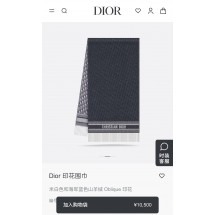 디올 Dior Oblique 프린트 스카프 (해외배송)