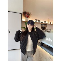 프라다 트라이앵글 로고 베이스볼 재킷 (해외배송)