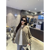 디올 x 스톤아일랜드 콜라보 레터링 베이스볼 재킷 (해외배송)