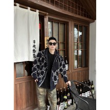 구찌 블루 더블 G 자카드 지퍼 재킷 (해외배송)