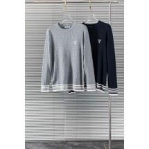 프라다 양울 라운드넥 자카드 패턴 스웨터 (해외배송)