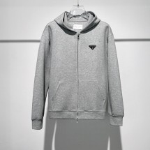 프라다 지퍼 후드티 자켓 (해외배송)