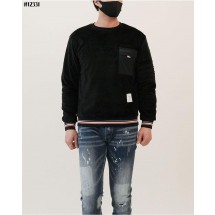 톰브라운 남성 포켓 삼선 플리스 맨투맨 티셔츠 (국내배송)