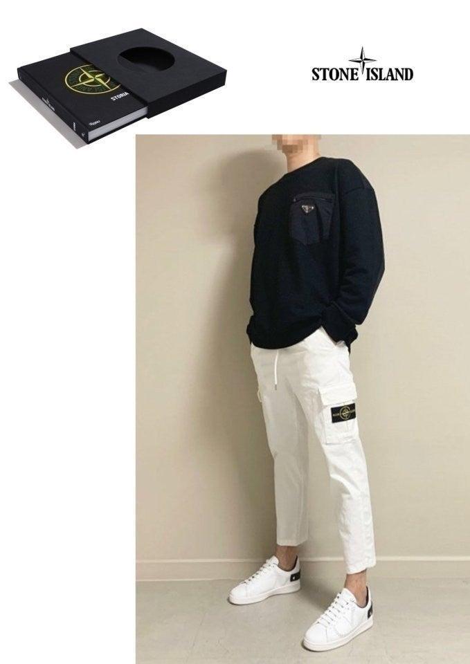 스톤아일랜드 카고밴딩9부 팬츠 (국내배송)