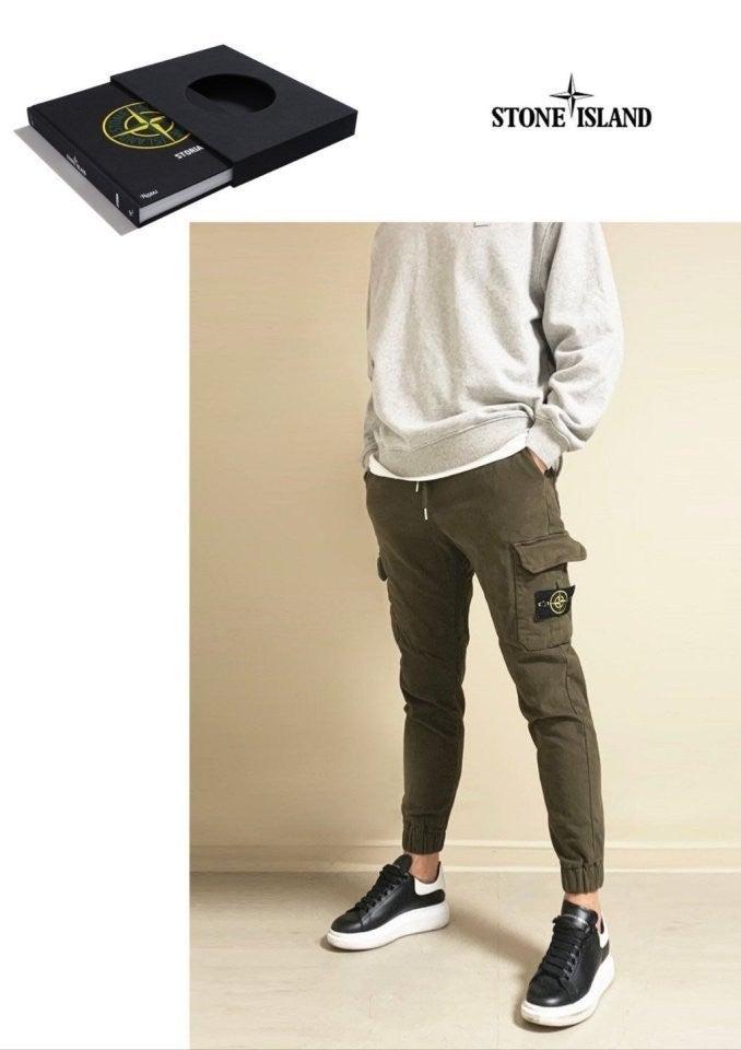 스톤아일랜드 밴딩덴버조거팬츠 (국내배송)