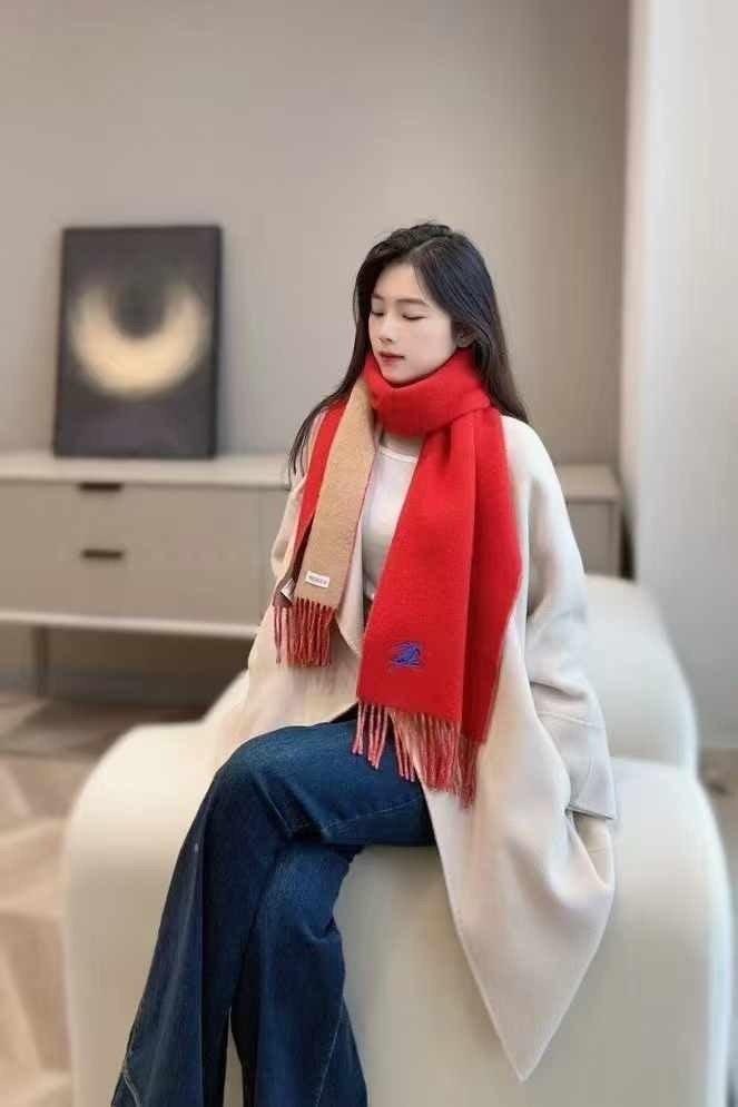 버버리체크울스카프 (국내배송)