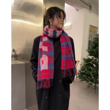 발렌시아가 클래식 레터 체크 스카프 (해외배송)