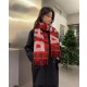 발렌시아가 클래식 레터 체크 스카프 (해외배송)