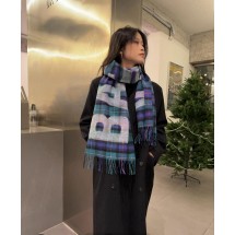 발렌시아가 클래식 레터 체크 스카프 (해외배송)