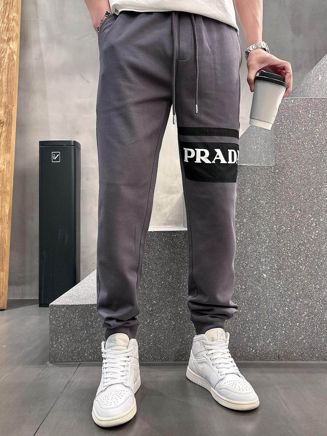 프라다 봄 신상 남성 캐주얼 팬츠 (해외배송)