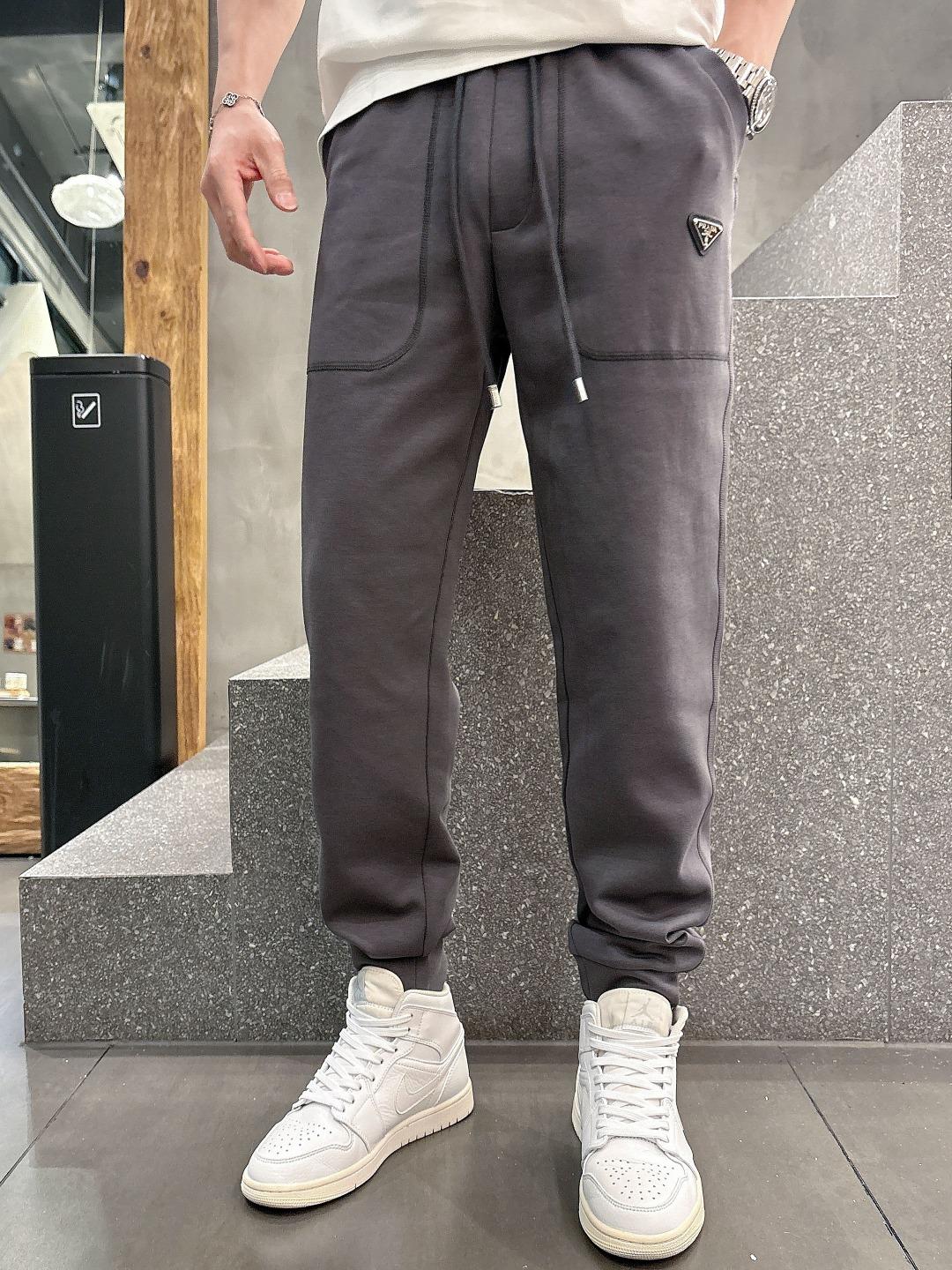 프라다 봄 신상 남성 캐주얼 팬츠 (해외배송)
