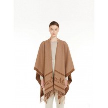 막스마라 힐데 여성 울 케이프 카멜 24FW (국내배송)