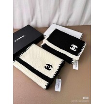 샤넬 로고 양모 머플러 (국내배송)