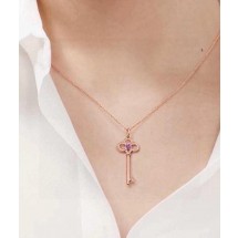 티파니앤코 크라운 열쇠 키 목걸이 미디움 (국내배송)