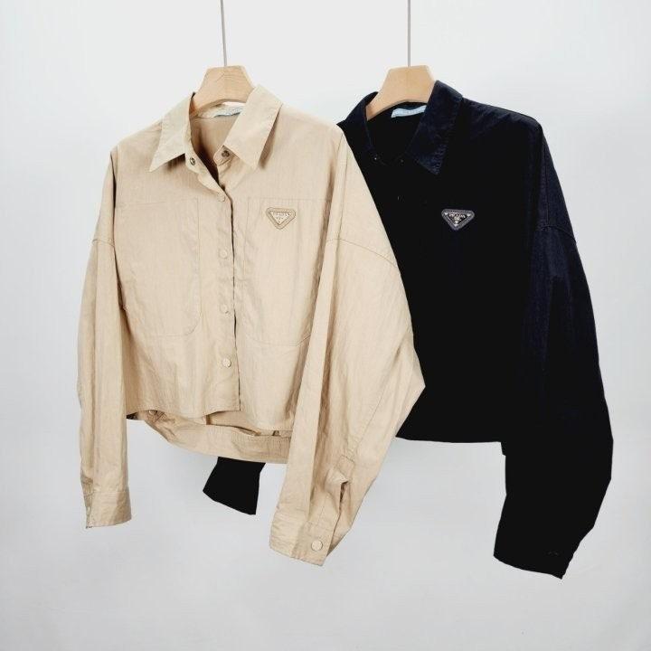프라다 비조 셔츠자켓 (국내배송)