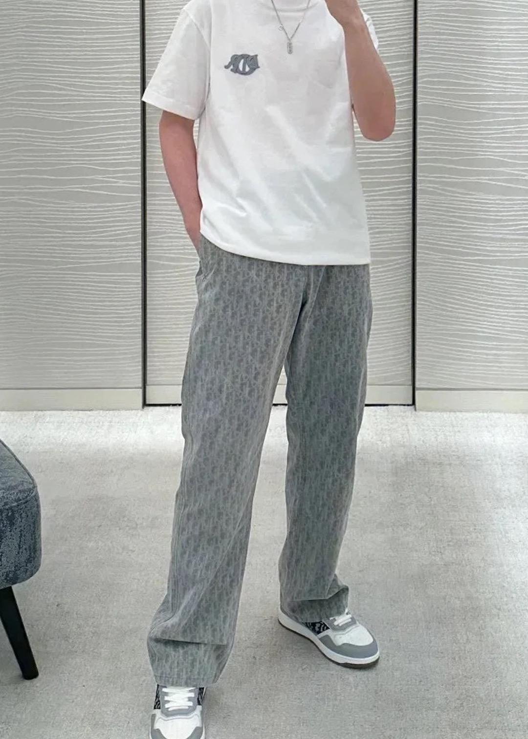 디올 스페이스 다이드 디스차지 팬츠 (해외배송)
