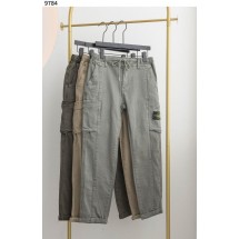 스톤아일랜드 메탈 워싱 카고 팬츠 (국내배송)
