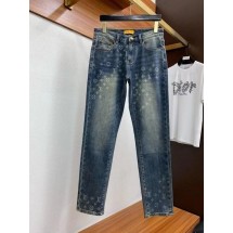 루이비통 시그니쳐 패턴 청바지 (국내배송)