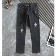크롬하츠 Chrome Hearts 시그니쳐 패치 흑청바지 (국내배송)