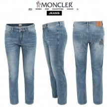 몽클레어 그레노블 패치 슬림 일자진 (국내배송)