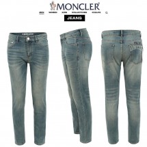 몽클레어 히든 패치 슬림 일자진 (국내배송)
