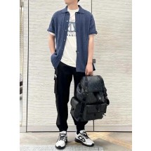 디올 라탄 홀로우 울 반팔 셔츠 (해외배송)