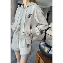 셀린느 스웨트 재킷 후드 캐주얼 세트 (해외배송)