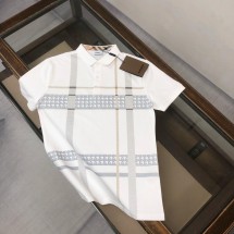 버버리 남성용 반팔 폴로 셔츠 (해외배송)