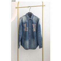 루이비통 Louis Vuitton Denim Overshirt Indigo Blue (국내배송)