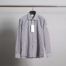 몽클레어 로고와펜 스트라이프 셔츠 (국내배송)