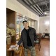 프라다 트라이앵글 로고 나일론 베이직 코튼 재킷 (해외배송)