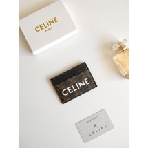 셀린느 CELINE 로고 프린트 카드홀더 (해외배송)