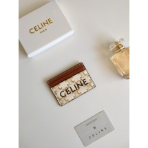 셀린느 CELINE 로고 프린트 카드홀더 (해외배송)