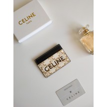 셀린느 CELINE 로고 프린트 카드홀더 (해외배송)