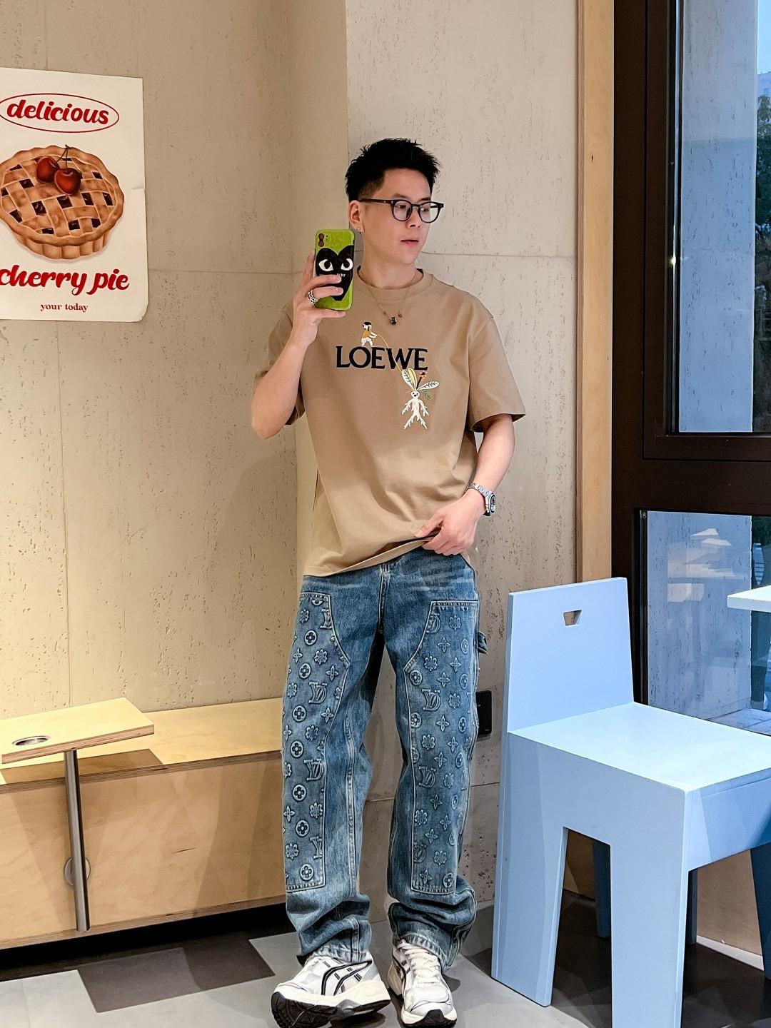 로에베 반팔 티셔츠 (해외배송)