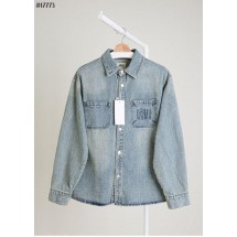 메종마르지엘라 옴므 넘버링 데님 셔츠 (국내배송)
