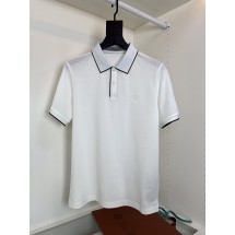 로로피아나 라펠 반팔 폴로 셔츠 (해외배송)