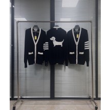 톰브라운 컬러블록 백 퍼피 카디건 (해외배송)