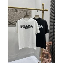 프라다 반팔 라운드넥 티셔츠 2컬러 (해외배송)