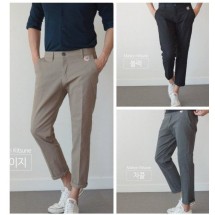 메종키츠네 면스판 치노팬츠 (9부) (국내배송)