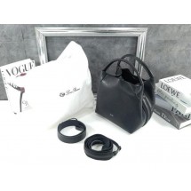 로로피아나 베일 라지 백 BLACK FAN4646_W000 (국내배송)
