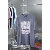 발렌시아가 멀티로고 워싱 티셔츠 (국내배송)