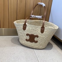 셀린느 밀짚백 라피아 핸드백 (해외배송)