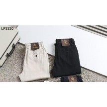 로로피아나 자수로고 면마 팬츠 (국내배송)