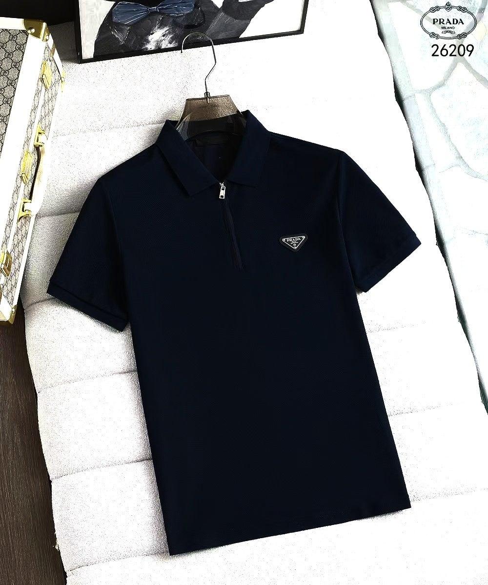 프라다 삼각로고 카라 티셔츠 (국내배송)